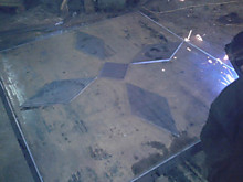 Форма для заборной плиты